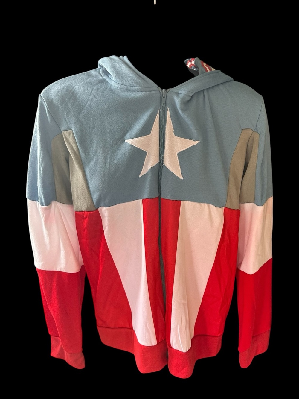 Marvel Captain America Hoodie- costume